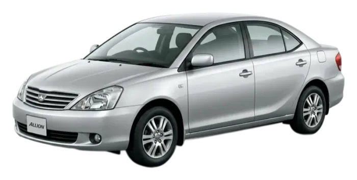Toyota Allion sedan for hire in Zambia