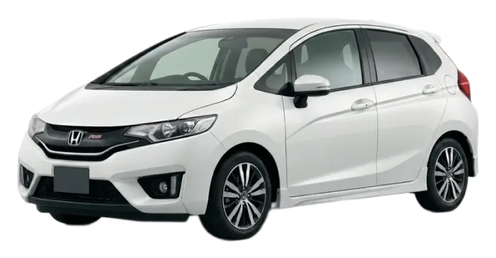 Honda Fit hatchback for budget car rental in Zambia