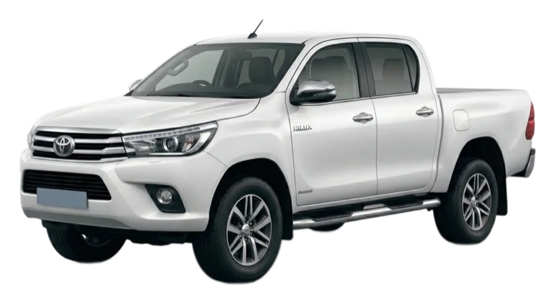 Toyota Hilux for safari and off-road hire